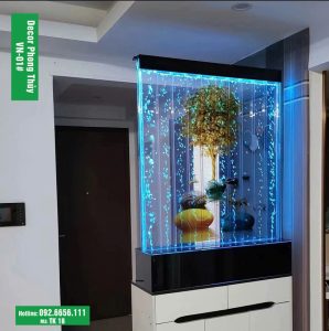 vách bọt nước cho spa